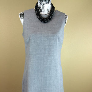 Banana Republic All Season Wool Blend Dress Sz 12